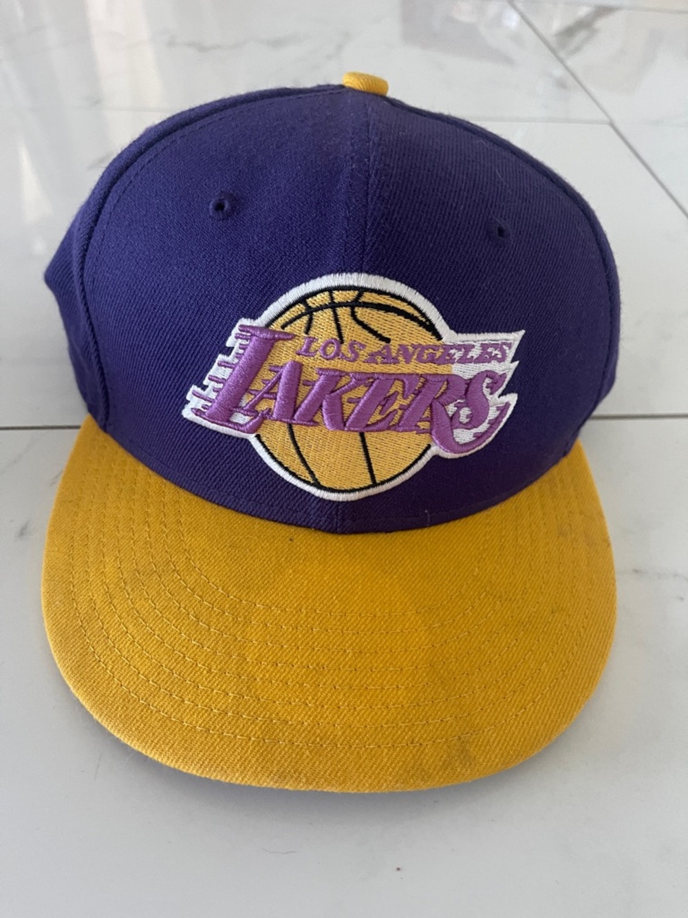 NBA Los Angeles Lakers Purple and Gold Snapback Hat